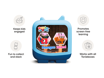 Numberblocks Pocket Tonies - 4 Pack