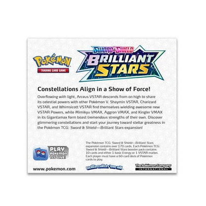 Pokémon TCG: Sword & Shield-Brilliant Stars-  Booster Display Box (36 Packs)