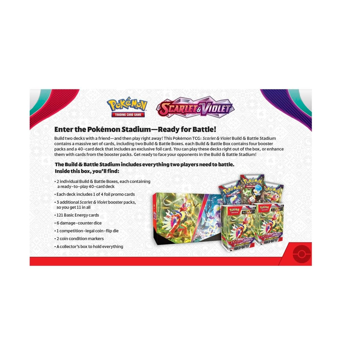Pokémon TCG: Scarlet & Violet 01 - Build & Battle Stadium