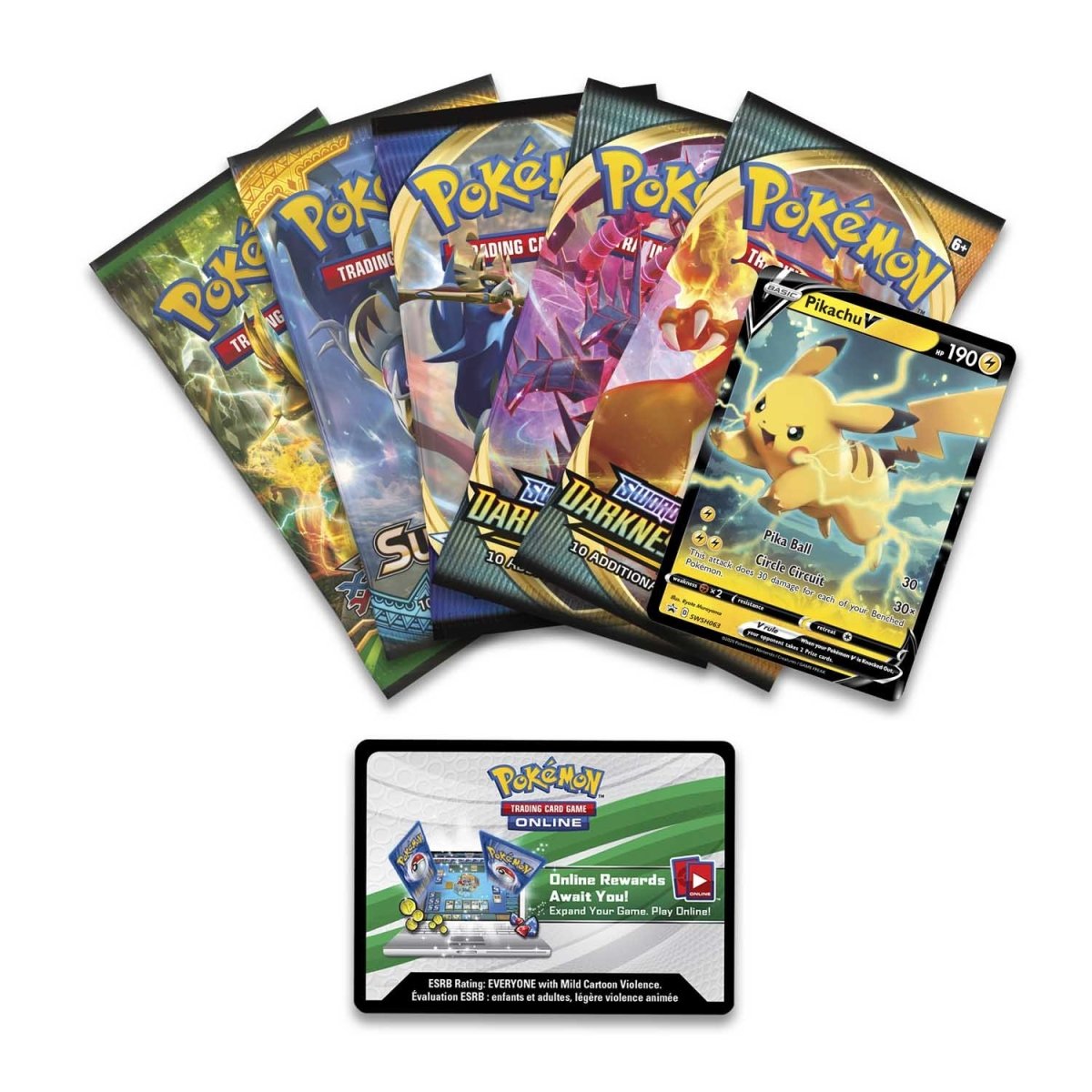 Pokémon TCG: V Powers Tin [Pikachu V] (International Version)