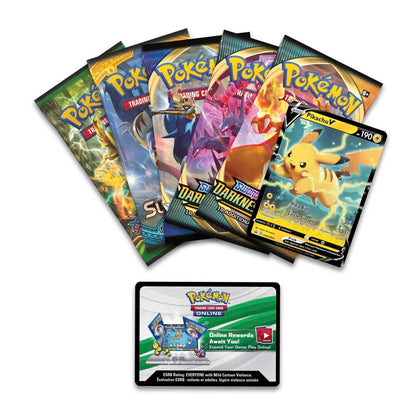 Pokémon TCG: V Powers Tin [Pikachu V] (International Version)