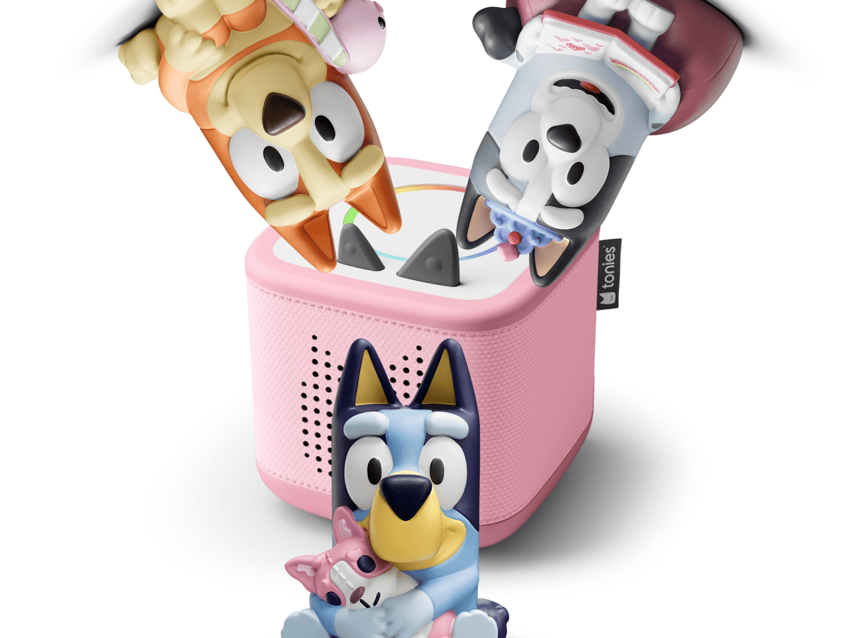 Bluey Toniebox 2 Cloud Pink Starter Set