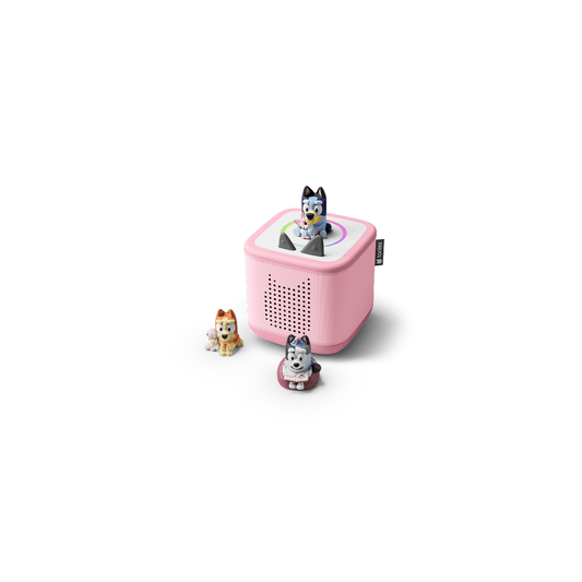 Bluey Toniebox 2 Cloud Pink Starter Set