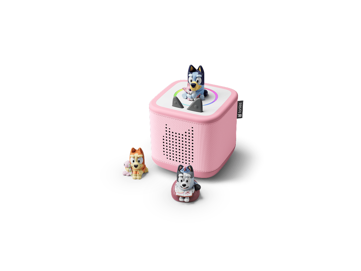 Bluey Toniebox 2 Cloud Pink Starter Set