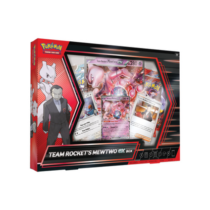 Pokémon TCG: Team Rocket's Mewtwo ex Box