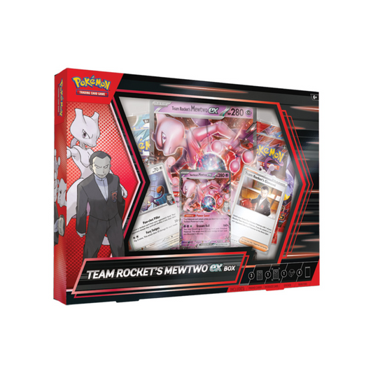 Pokémon TCG: Team Rocket's Mewtwo ex Box