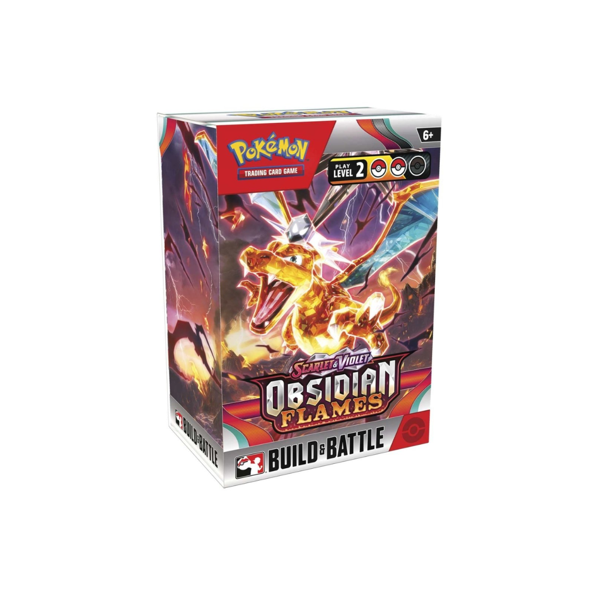 Pokémon TCG: Scarlet & Violet 03 Obsidian Flames- Build And Battle Box