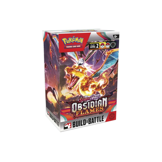 Pokémon TCG: Scarlet & Violet 03 Obsidian Flames- Build And Battle Box
