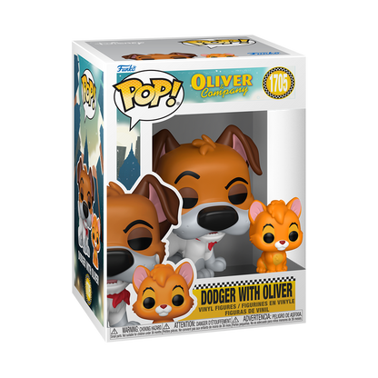 Funko Pop! Oliver & Company - Dodger With Oliver