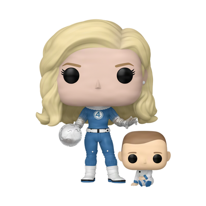 Funko Pop! Marvel - The Fantastic Four: First Steps -  Invisible Woman & Franklin