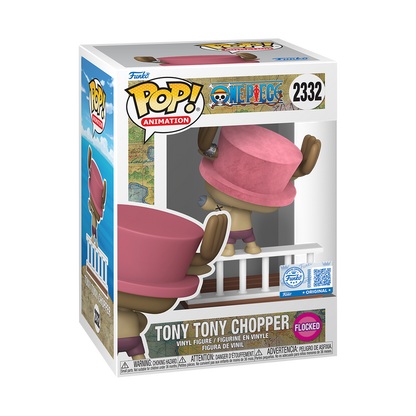 Funko Pop! One Piece - Chopper Going Merry Flocked (Entertainment Earth)