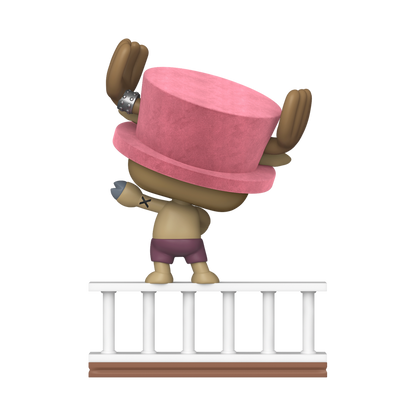 Funko Pop! One Piece - Chopper Going Merry Flocked (Entertainment Earth)
