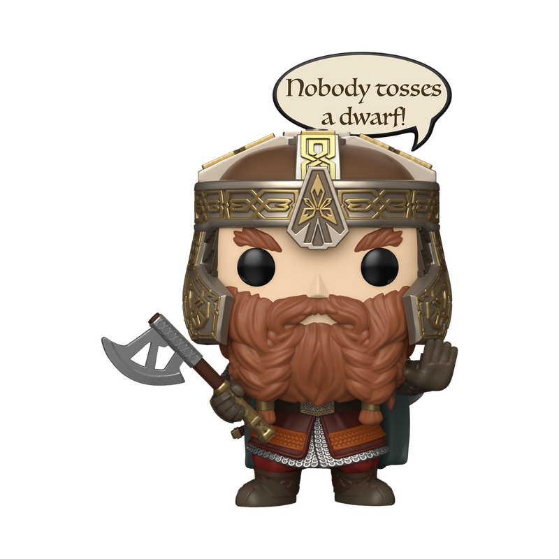 Funko Pop! The Lord of the Rings - Gimli (Nobody Tosses a Dwarf)