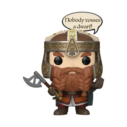 Funko Pop! The Lord of the Rings - Gimli (Nobody Tosses a Dwarf)