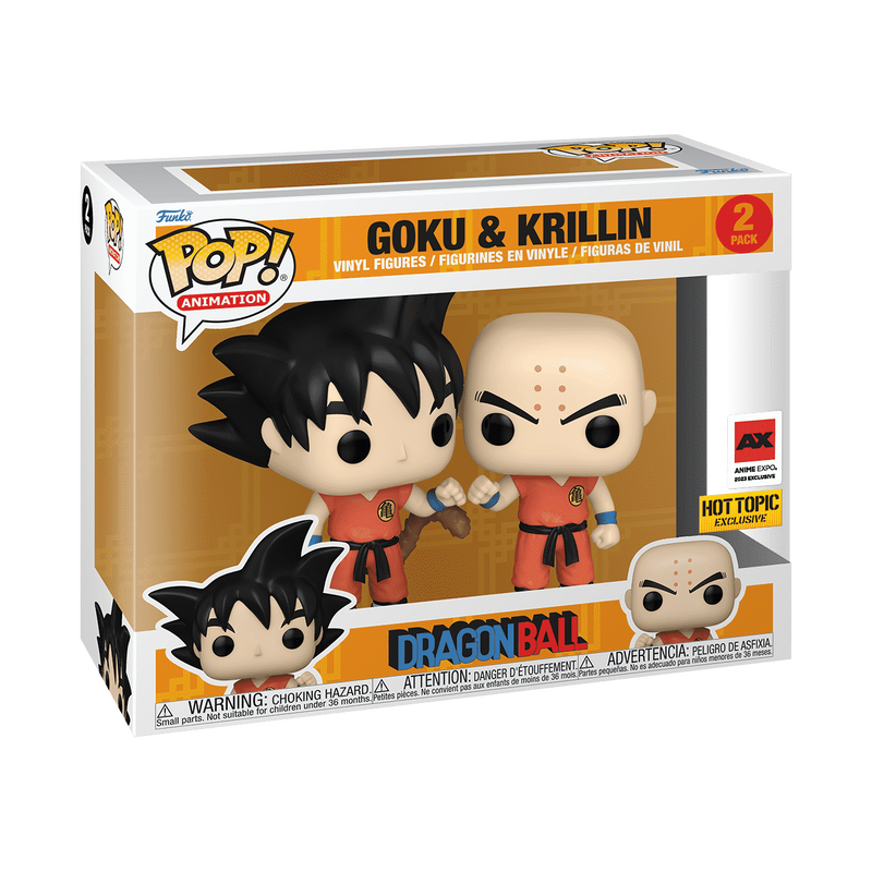 Funko Pop! Dragon Ball - Goku And Krillin (Hot Topic) 2-Pack