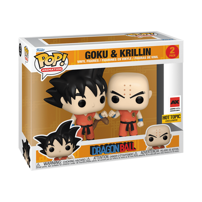 Funko Pop! Dragon Ball - Goku And Krillin (Hot Topic) 2-Pack