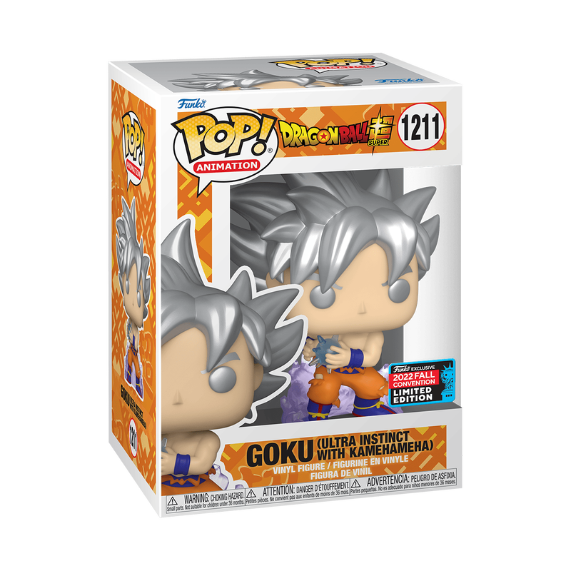Funko Pop! Dragon Ball Super - Goku Ultra Instinct w/ Kamehameha (NYCC)