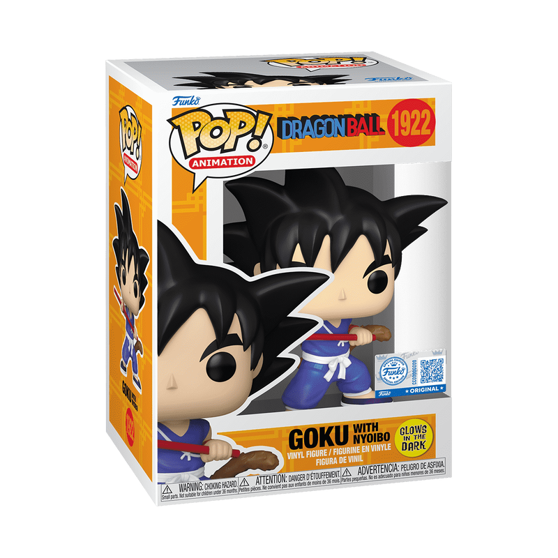 Funko Pop! Dragon Ball - Goku with Nyoibo Glow (AE Exclusive)