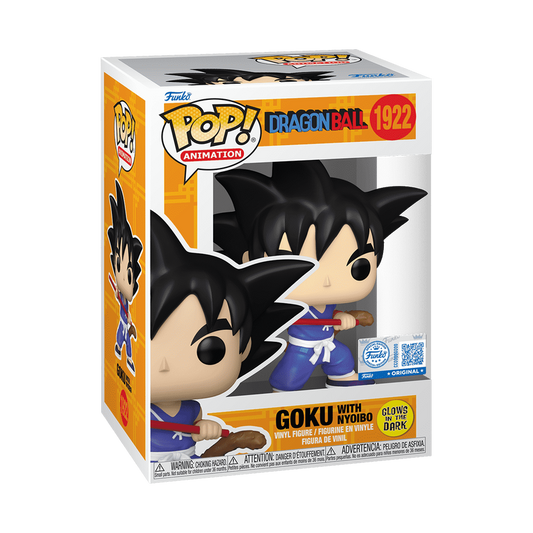 Funko Pop! Dragon Ball - Goku with Nyoibo Glow (AE Exclusive)