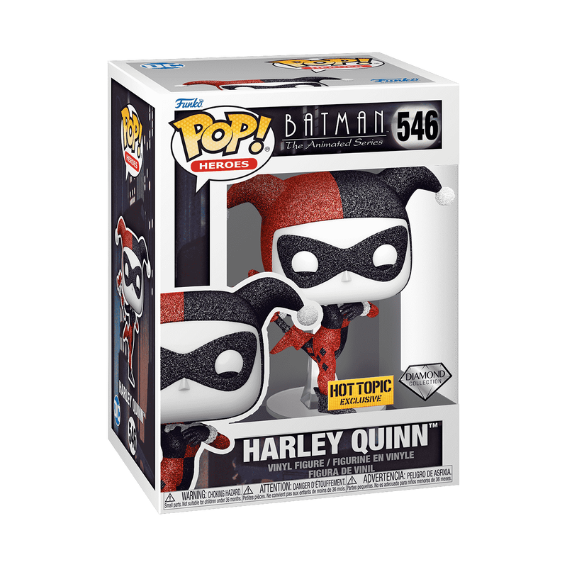 Funko Pop! DC - Batman: The Animated Series Harley Quinn with Scepter Diamond (Hot Topic)