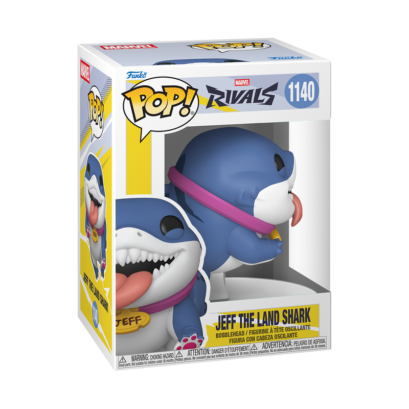 Funko Pop! Marvel Rivals - Jeff the Land Shark