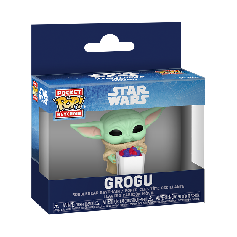 Funko Pop! Keychain: Star Wars - Grogu with Snack