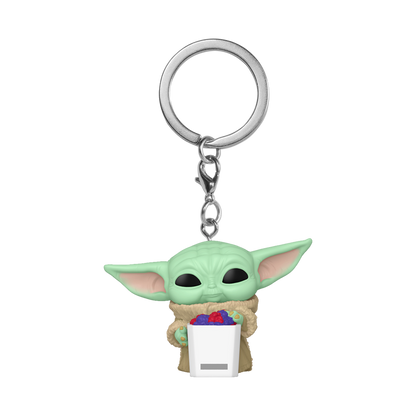 Funko Pop! Keychain: Star Wars - Grogu with Snack