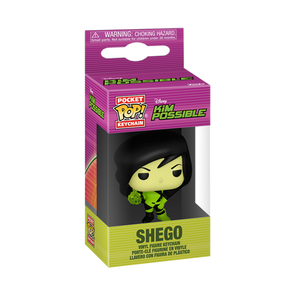 Funko Pop! Keychain:  Kim Possible - Shego