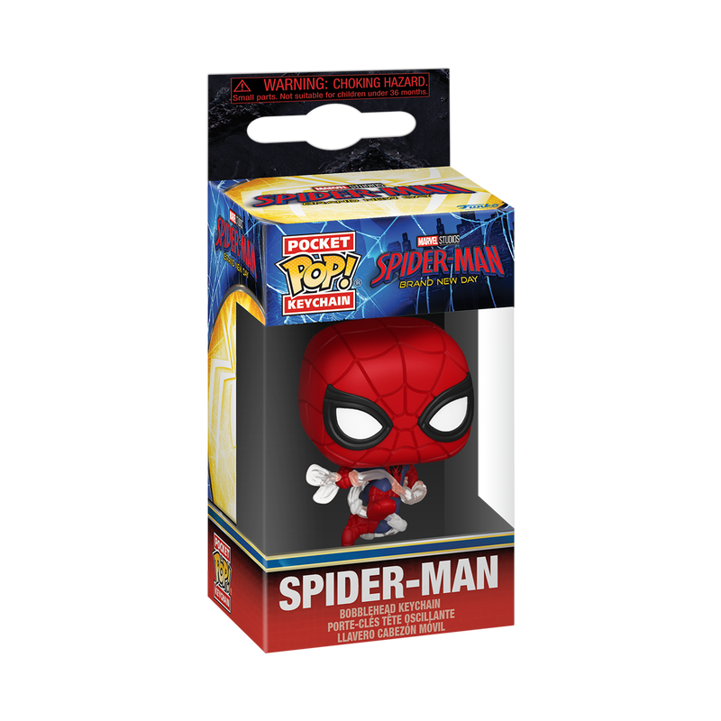 Funko Pop! Keychain: Marvel - Spider-Man Brand New Day