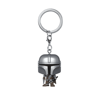 Funko Pop! Keychain Star Wars The Mandalorian With Darksaber