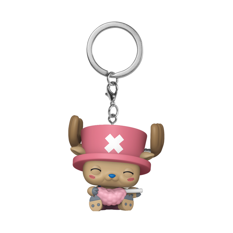 Funko Pop! Keychain: One Piece - Chopper With Cotton Candy (Gamestop)