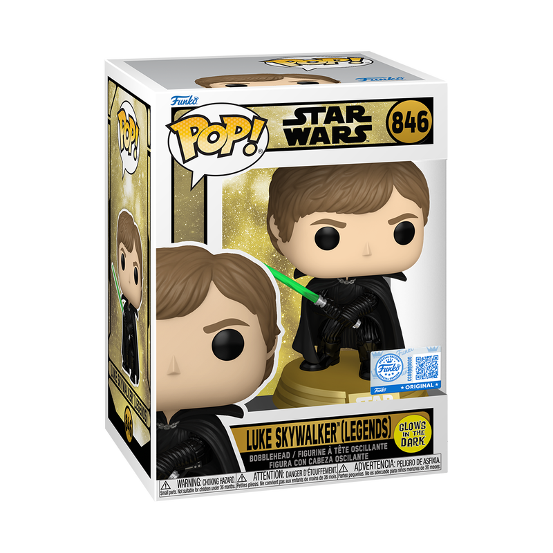 Funko Pop! Star Wars - Luke Skywalker Legends Glow