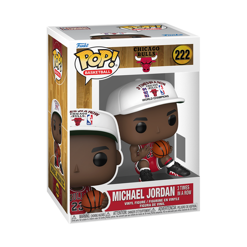 Funko Pop! NBA- Bulls- Michael Jordan 3x in a Row