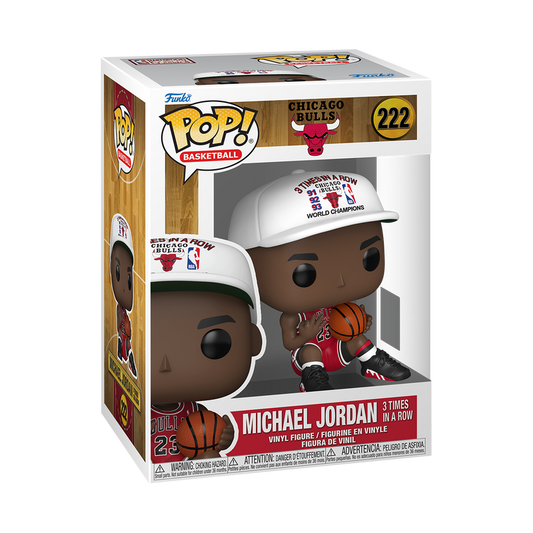 Funko Pop! NBA- Bulls- Michael Jordan 3x in a Row