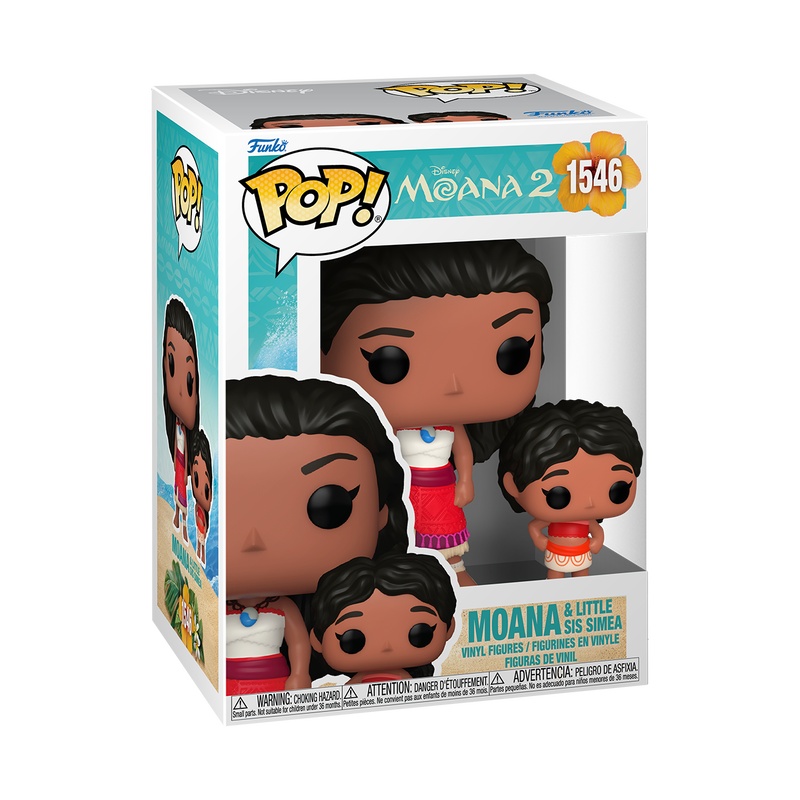 Funko Pop! Disney - Moana 2 Moana & Little Sis Simea