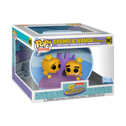 Funko Pop! Moment Fairly OddParents - Cosmo & Wanda as Goldfish (Special Edition)