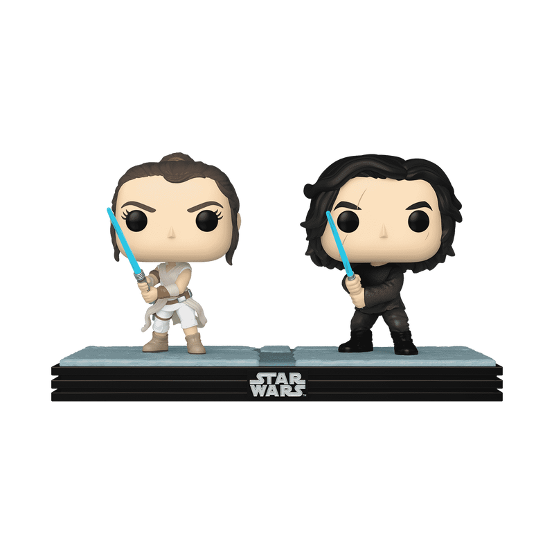 Funko Pop! Moment Star Wars - Rey & Kylo Ren Glow (Target)