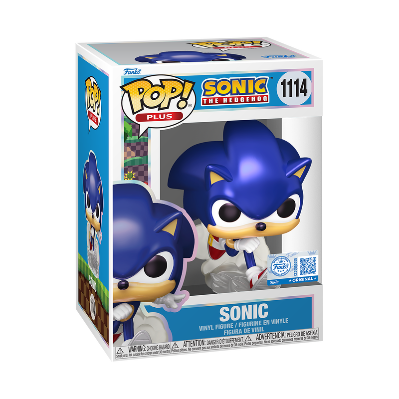 Funko Pop! PLUS Sonic the Hedgehog - Sonic Pearl Pearlescent (Specialty Series)