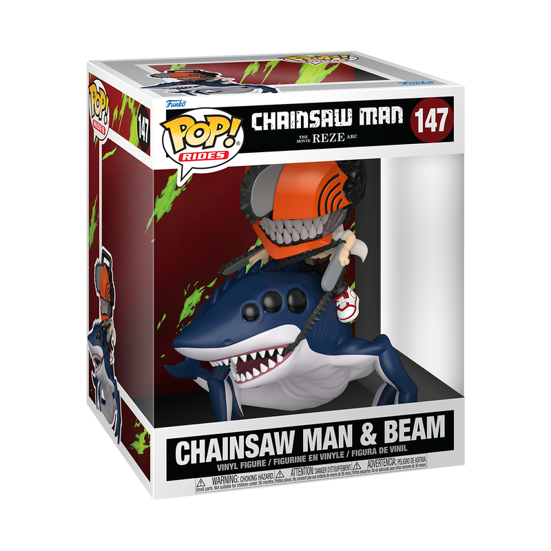 Funko Pop! Chainsaw Man - Deluxe Chainsaw Man And Beam