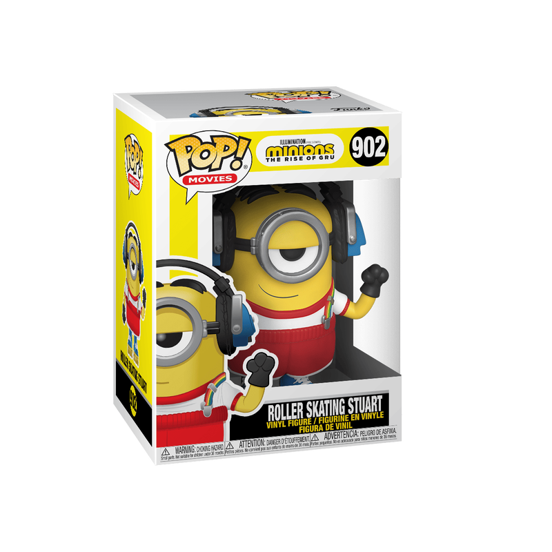 Funko Pop! Minions: The Rise of Gru - Roller Skating Stuart