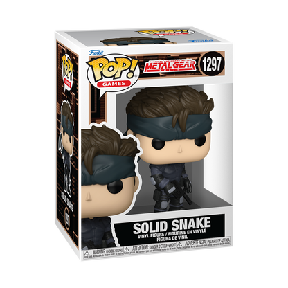 Funko Pop! Metal Gear Solid - Solid Snake