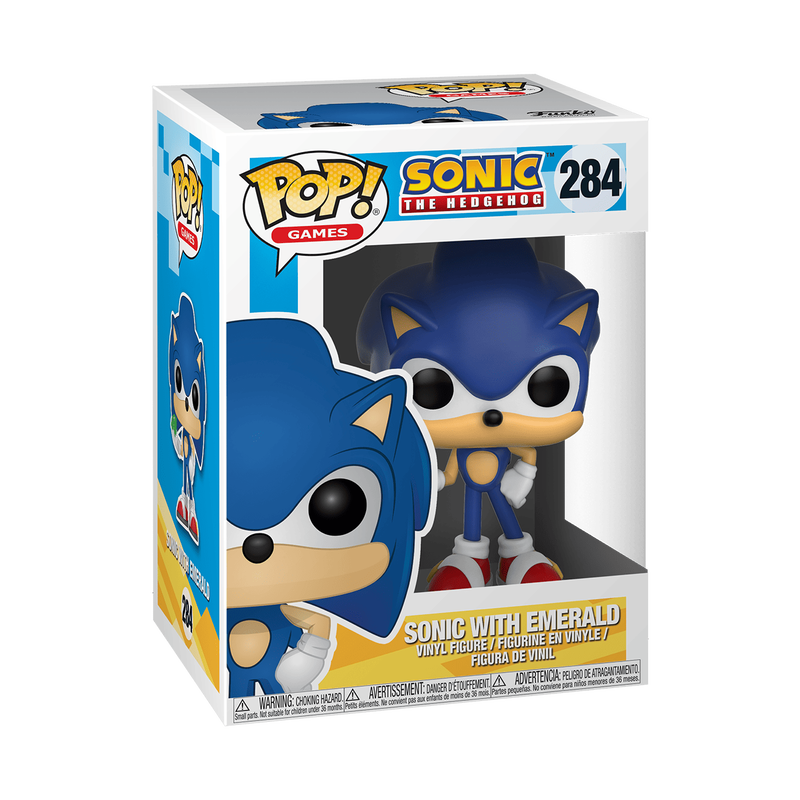Funko Pop! Sonic - Sonic With Emerald