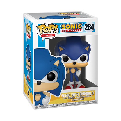 Funko Pop! Sonic - Sonic With Emerald