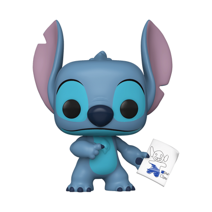 Funko Pop! Disney - Stitch with Mood Chart