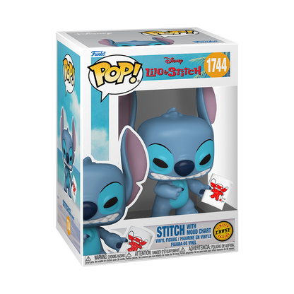 Funko Pop! Disney - Stitch with Mood Chart Chase