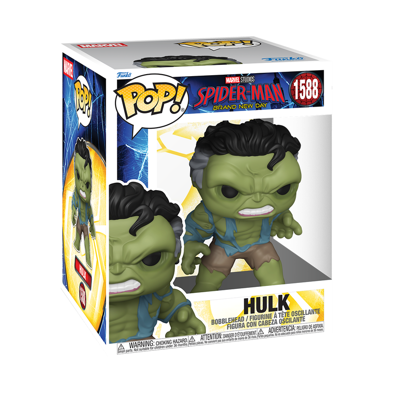 Funko Pop! Marvel Spider Man Brand New Day Super - Hulk