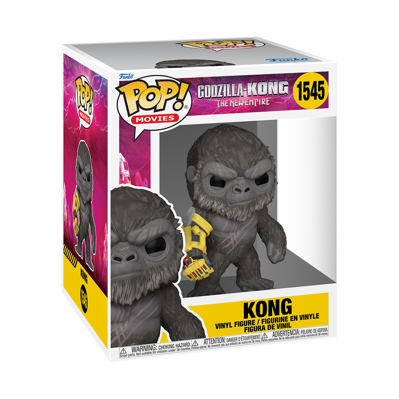 Funko Pop! Godzilla x Kong: The New Empire  Kong with Mechanical Arm 6 inch