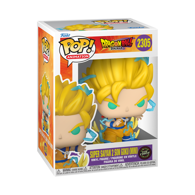 Funko Pop! Dragon Ball Daima - Super Saiyan 2 Son Goku Mini Chase Glow