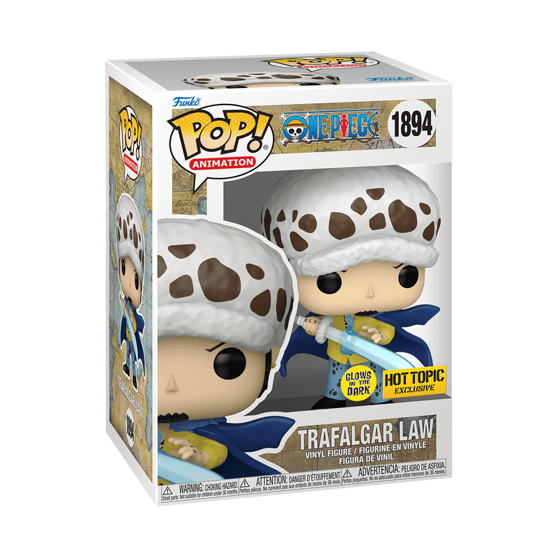Funko Pop! One Piece - Trafalgar Law Glow (Hot Topic)