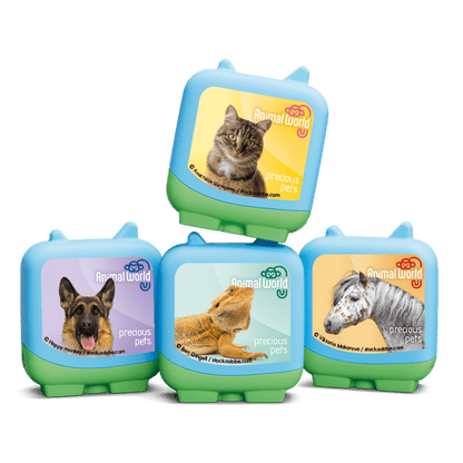 Animal World Precious Pets Pocket Tonies - 4 Pack